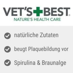 Vet's Best® Tooth Powder For Dogs -Pet Supplies Store vet s best zahnpulver f r hunde usps 8