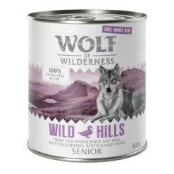 Wolf Of Wilderness Senior "Free-Range" 6 X 800g -Pet Supplies Store wow freerange senior wildhills 800g 1000x1000 1 4