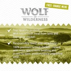 Wolf Of Wilderness Senior "Free-Range" 6 X 800g -Pet Supplies Store wow freerange wet board senior greenfields 1000x1000 uk 6