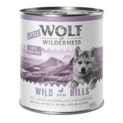 Little Wolf Of Wilderness 6 X 800g 7 Little Wolf Of Wilderness 6 X 800g -Pet Supplies Store wow junior wildhills 800g 1000x1000 9