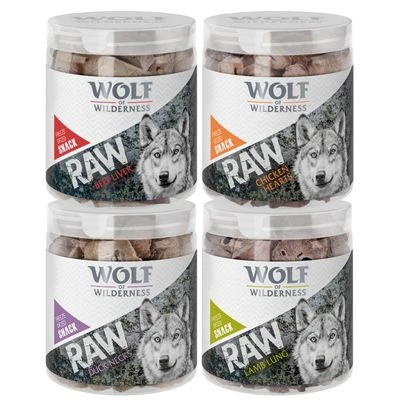 Wolf Of Wilderness RAW Freeze-dried Snacks Saver Packs 4 Wolf Of Wilderness RAW Freeze-dried Snacks Saver Packs - Image 2