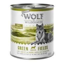 Wolf Of Wilderness Senior Saver Pack 24 X 800g -Pet Supplies Store wow senior greenfield 800g 1000x1000 5