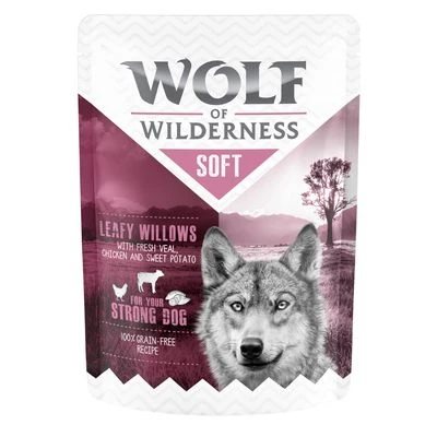Wolf Of Wilderness Adult "Soft" Pouches Mixed Pack 5 Wolf Of Wilderness Adult "Soft" Pouches Mixed Pack - Image 3