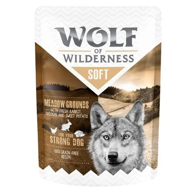 Wolf Of Wilderness Adult "Soft" Pouches Mixed Pack 4 Wolf Of Wilderness Adult "Soft" Pouches Mixed Pack - Image 2