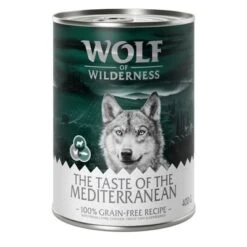 Wolf Of Wilderness Adult "The Taste Of" 6 X 400g -Pet Supplies Store wow tasteof mediterranean 400g 1000x1000 1
