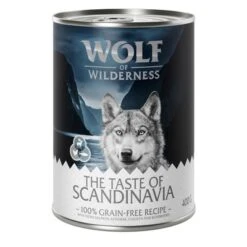 Wolf Of Wilderness Adult "The Taste Of" 6 X 400g -Pet Supplies Store wow tasteof scandinavia 400g 1000x1000 7
