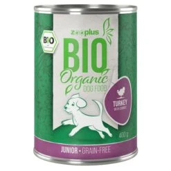 Zooplus Bio Junior - Organic Turkey With Carrot